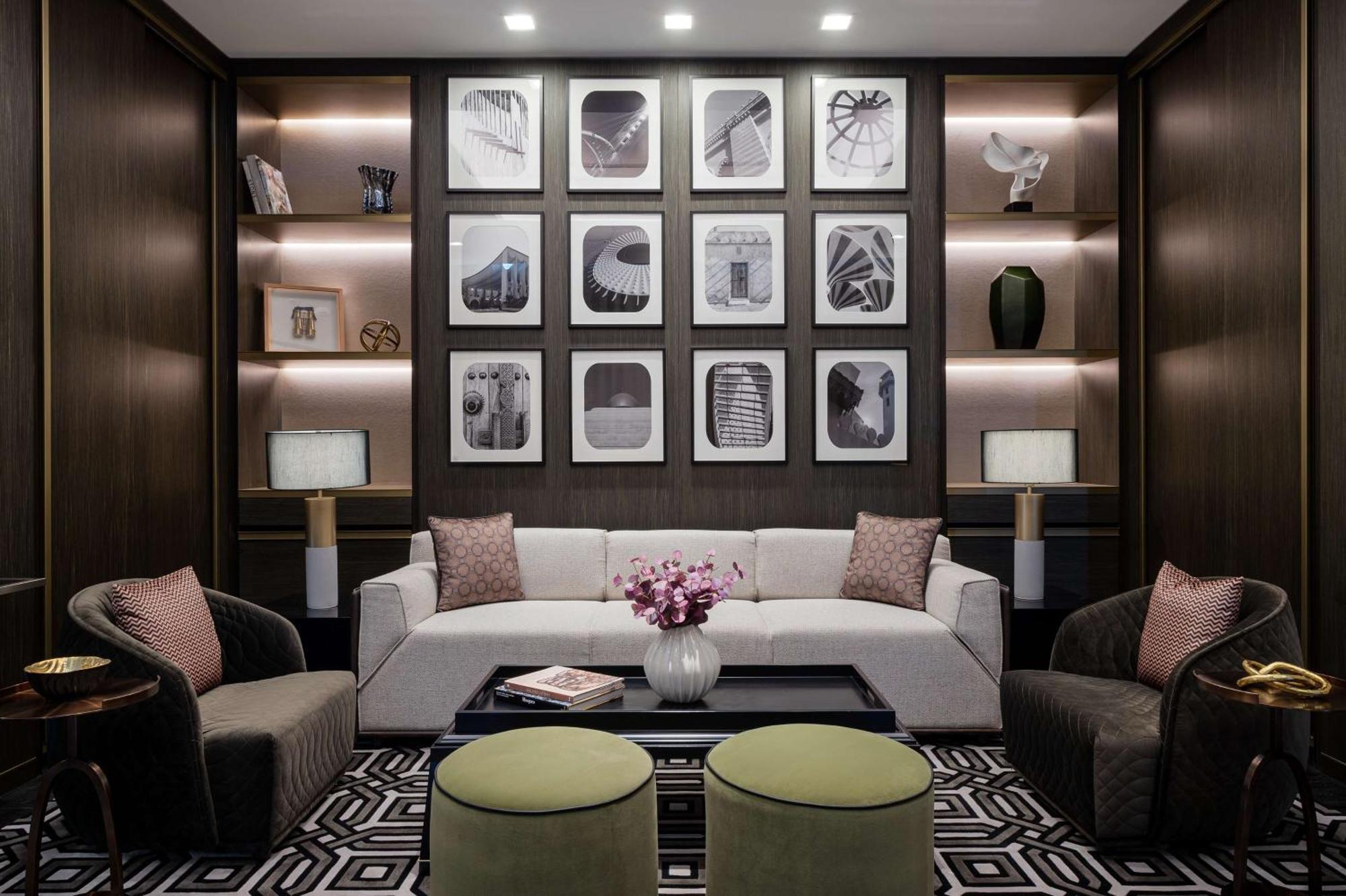 Hotel Waldorf Astoria Kuwait Kuwait City Exterior foto The interior of the 2018-built 3000-square-foot (280-square-meter) apartment