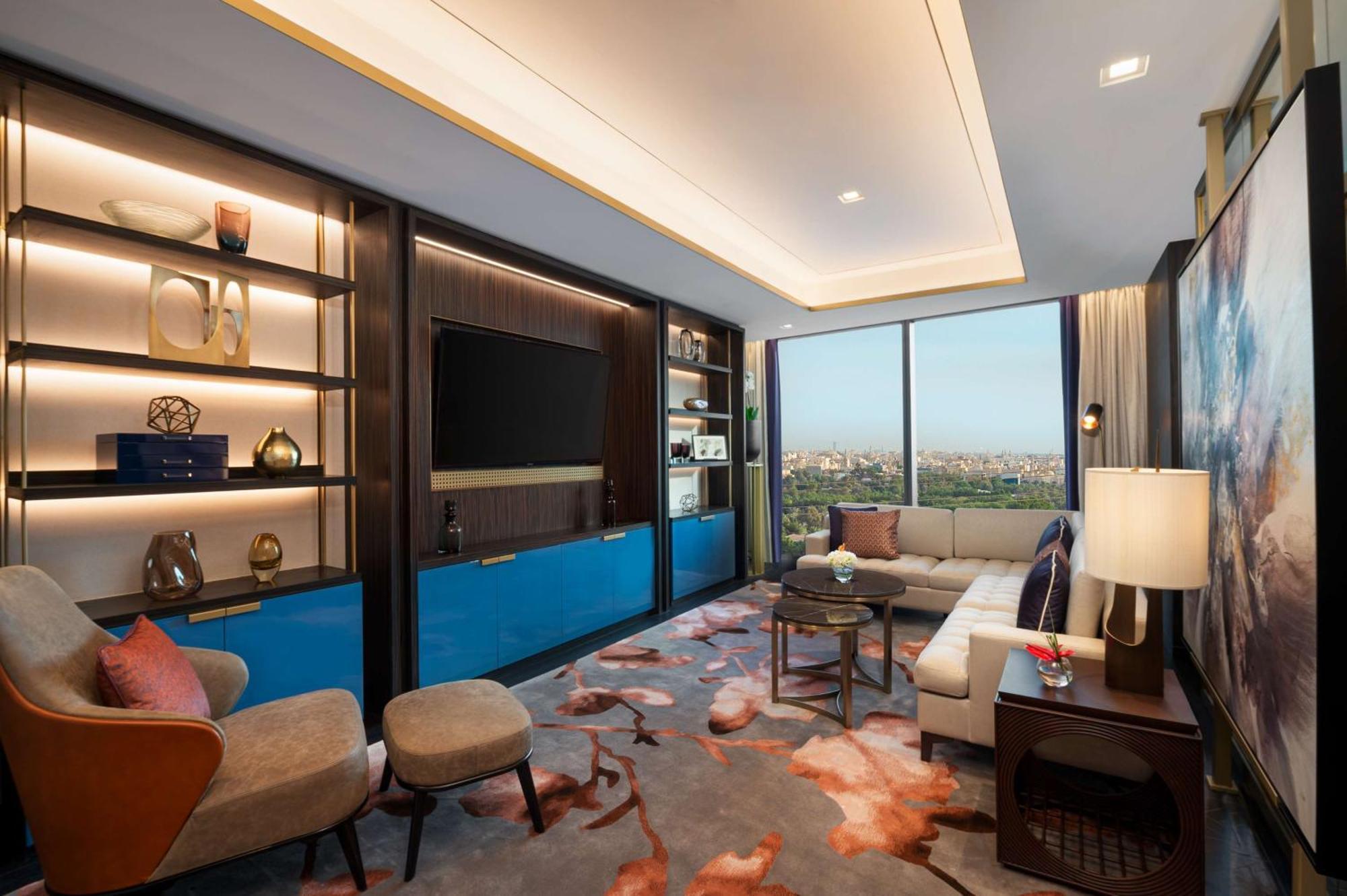 Hotel Waldorf Astoria Kuwait Kuwait City Exterior foto A suite at the hotel