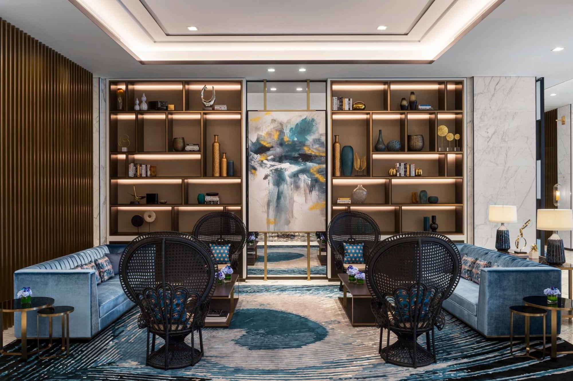 Hotel Waldorf Astoria Kuwait Kuwait City Exterior foto The interior of the hotel