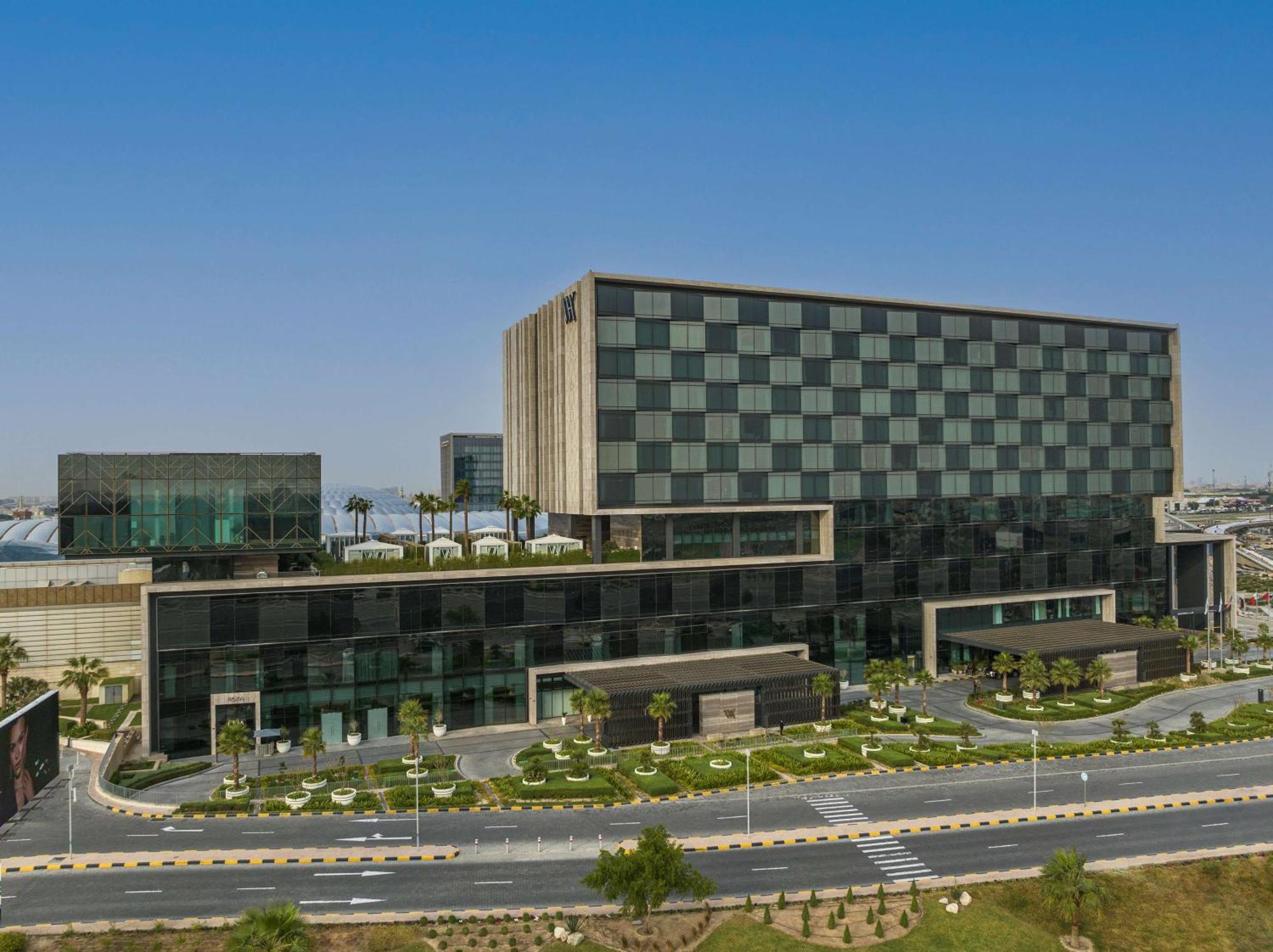 Hotel Waldorf Astoria Kuwait Kuwait City Exterior foto The new building of the University of Nicosia